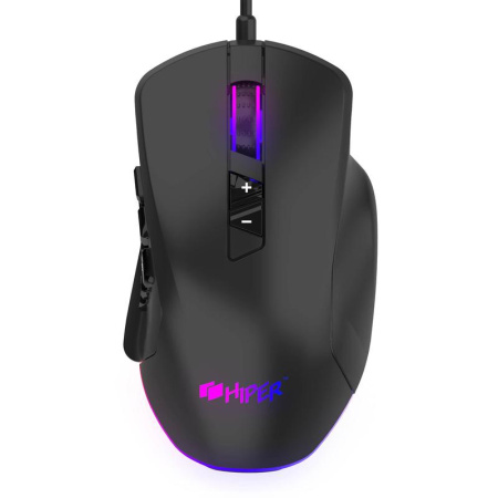 Мышь игровая Hiper Quantum QM-2 черная Мышь игровая Hiper Quantum QM-2 черная
