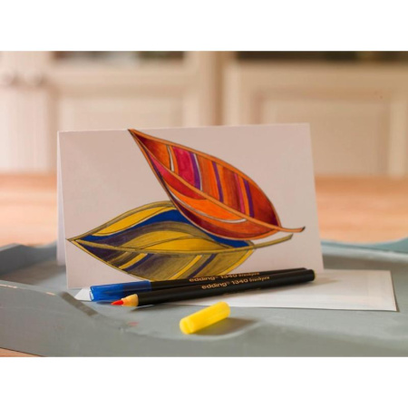 Ручка-кисть Edding 1340/83 светло-желтая (толщина линии 1-4 мм) Ручка-кисть Edding 1340/83 светло-желтая (толщина линии 1-4 мм)