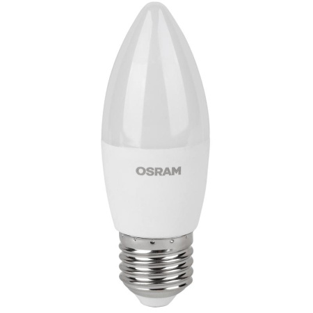 Лампа светодиодная Osram LED Value B свеча 7Вт E27 3000К 560Лм 220В  4058075579446