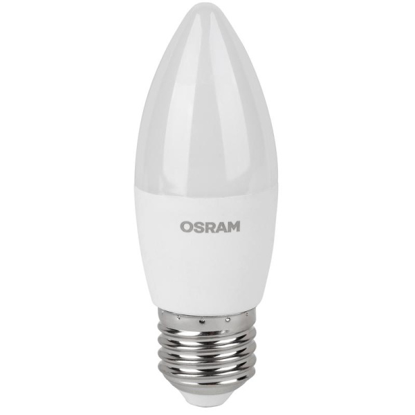 Лампа светодиодная Osram LED Value B свеча 7Вт E27 3000К 560Лм 220В  4058075579446