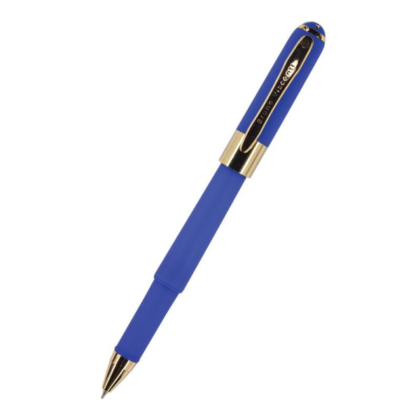 Ручка шариковая неавтоматическая Bruno Visconti Monaco цвет чернил синий   цвет корпуса синий толщина линии 0.4 (артикул производителя 20-0125/08)