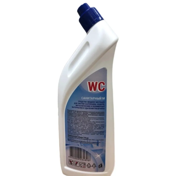 Средство для сантехники Санитарный М с кислотами 750 мл