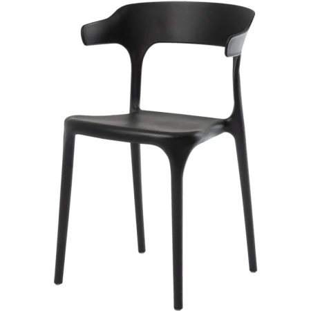 Стул обеденный Enova чёрный (пластик)