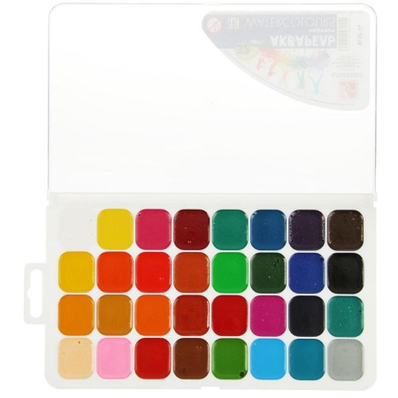 Краски акварельн. Луч Классика 32цв б/кисти 26С 1579-08 Краски акварельн. Луч Классика 32цв б/кисти 26С 1579-08