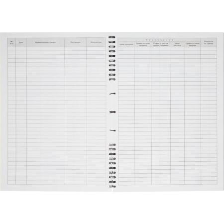 Журнал учета доходов и расходов (А4, 96 листов)