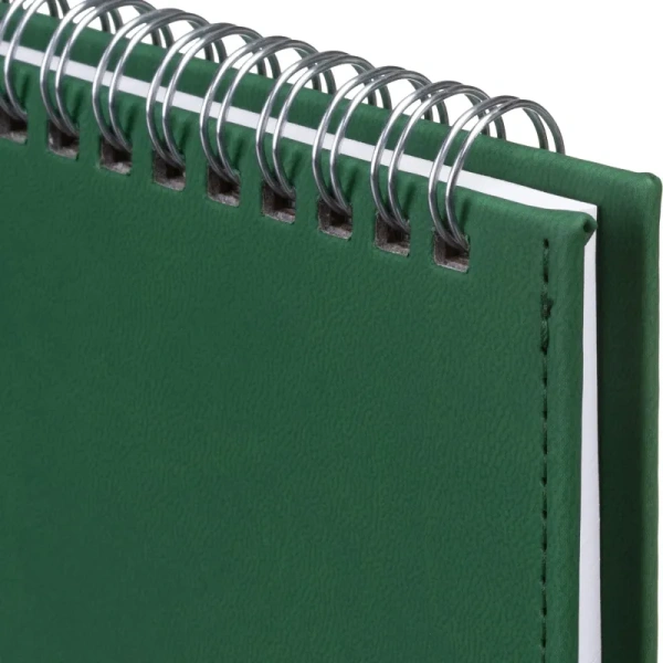Планинг датированный 2026 год Attache Velvet искусственная кожа Soft Touch 64 листа  зелёный