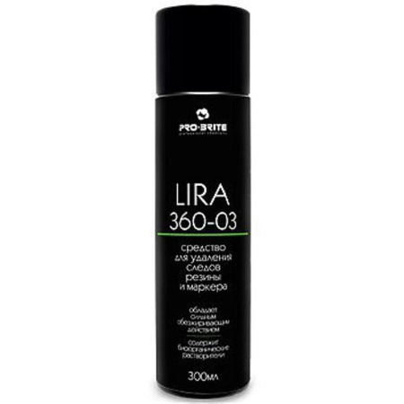 Средство для удаления следов резины и маркера Pro-Brite Lira 0.3 л
