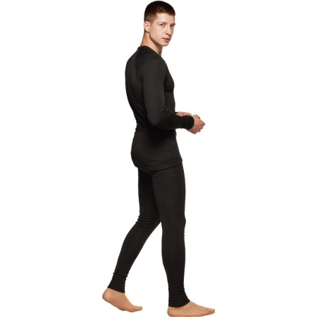 Термокальсоны Comazo мужские Activ-25 трикотаж полиэстер черные с  начесом (размер 56, рост 182)