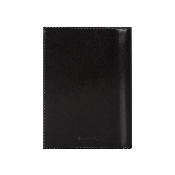 Бумажник водителя Fabula Classic из натуральной кожи черного цвета (BV.20.SH)