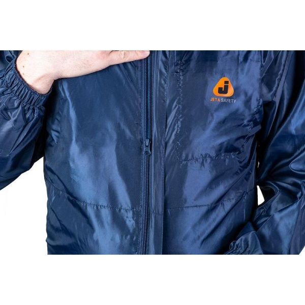 Комбинезон многоразовый с капюшоном синий Jeta Safety JPC75b (размер 50-52, L)
