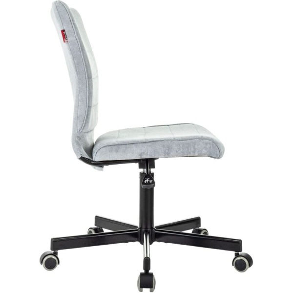 Кресло офисное Easy Chair 303 серо-голубое (ткань, металл)