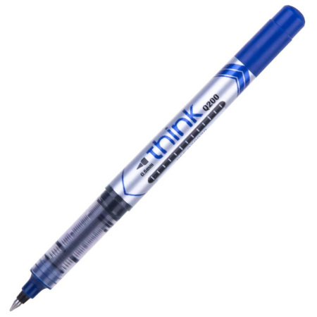 Роллер Deli Think синий (толщина линии 0.35 мм)