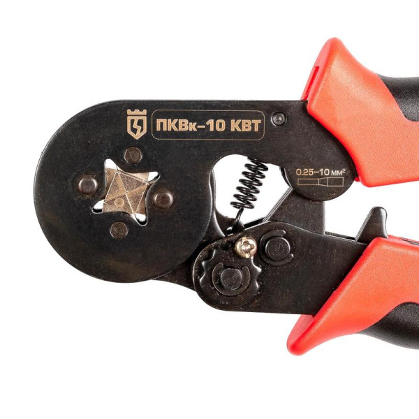 Кримпер КВТ для опрессовки втулочных наконечников (74712)