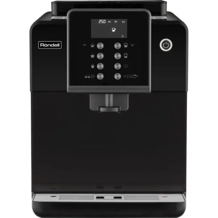 Кофемашина с капучинатором Rondell RDE-1107 чёрная