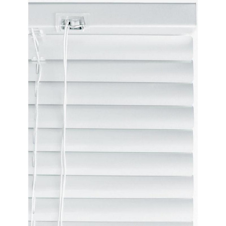 Жалюзи горизонтальные алюминиевые белые (600x1600 мм)