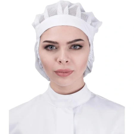 Шапочка белая универсального размера