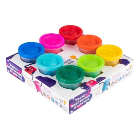 Тесто для лепки Genio Kids 8 цветов по 50 г