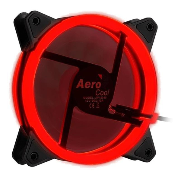 Вентилятор для компьютера Aerocool Rev Red 120 120x120 мм