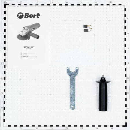 Шлифмашина угловая сетевая Bort BWS-610-P