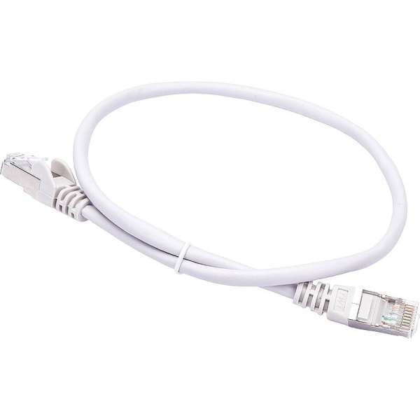 Патч-корд витая пара TWT TWT-45-45-0.5/S-GY cat 5e 0.5 м
