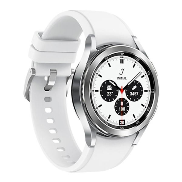 Смарт-часы Samsung Galaxy Watch4 Classic 42 мм SM-R880 серебристые (SM- R880NZSACIS)