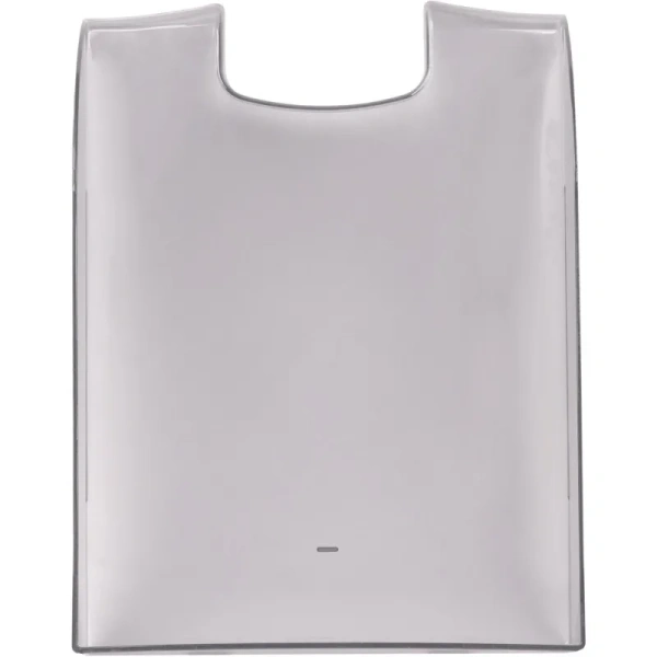 Лоток горизонтальный для бумаг Комус Русская Серия пластиковый серый