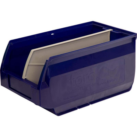 Ящик (лоток) универсальный полипропиленовый Napoli 400х230х200 мм синий