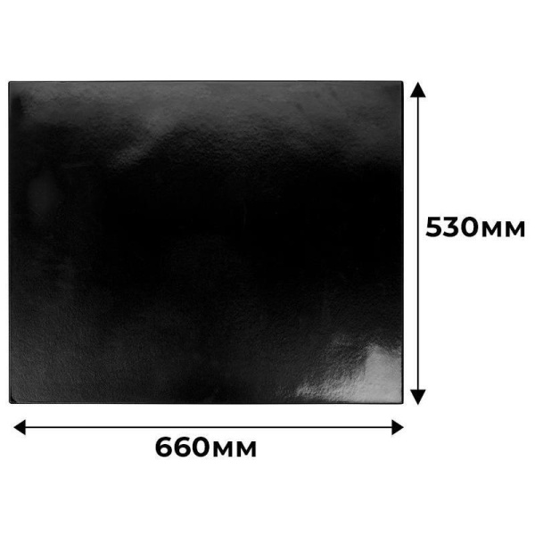 Коврик на стол Attache 530х660 мм черный