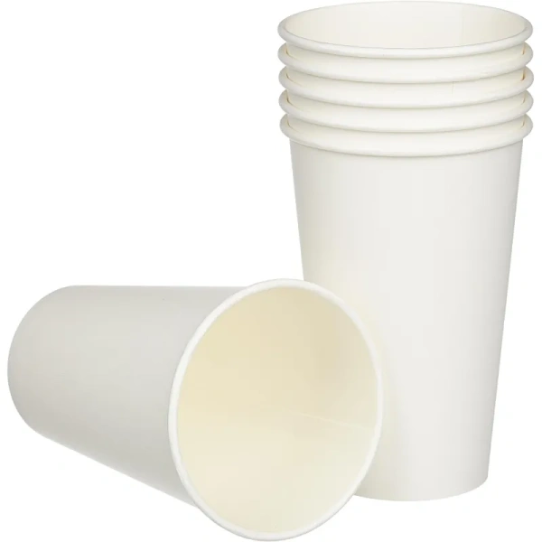 Стакан одноразовый для вендинговых аппаратов бумажный 300/360 мл белый  50  штук в упаковке Формация