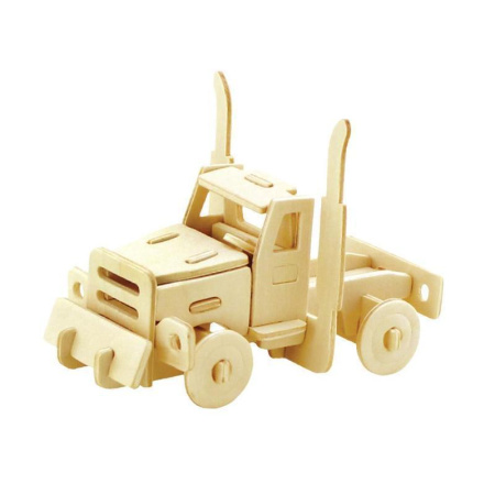 Сборная модель из дерева Rezark Пазл 3D Американский грузовик