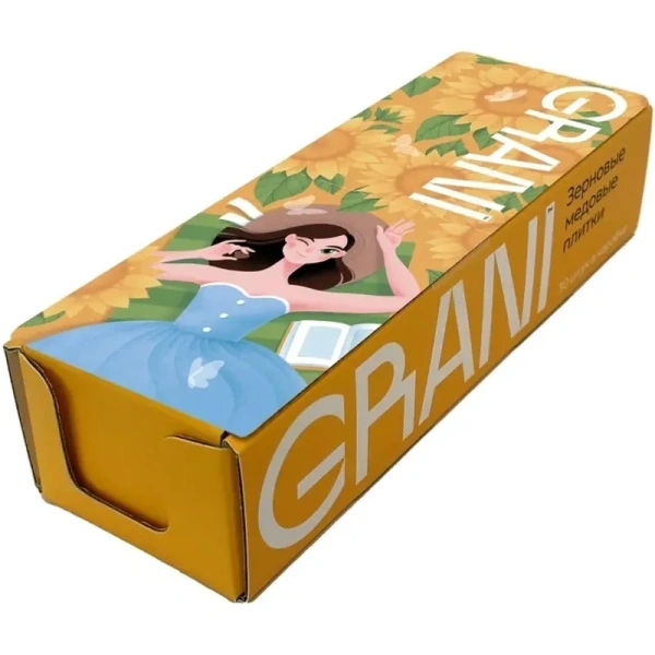 Зерновые плитки медовые GRANI 7 г (30 штук в упаковке)