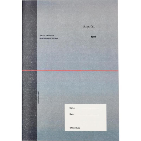 Бизнес-тетрадь Kroyter Офис А4 48 листов разноцветная в клетку на скрепке (206х294 мм, 00060)