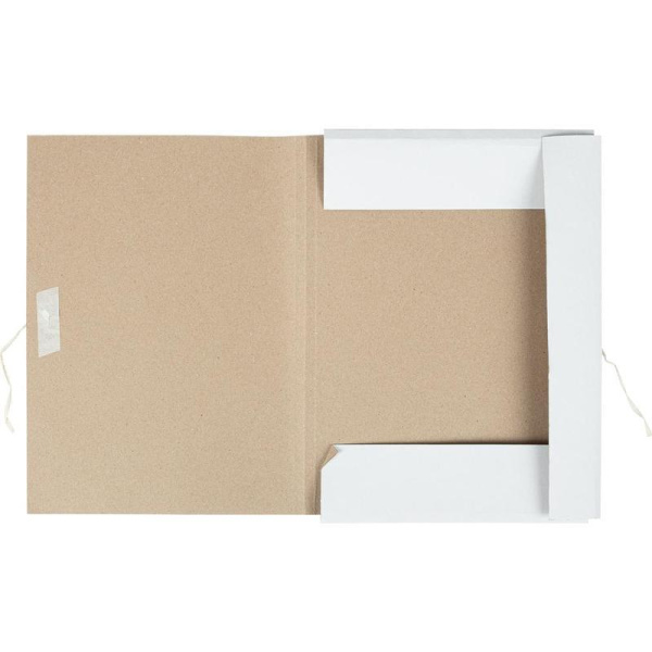 Папка для бумаг с завязками (немелованная, 1 штука в упаковке)