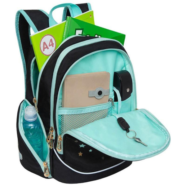 Рюкзак школьный Grizzly разноцветный (RG-268-2/1)