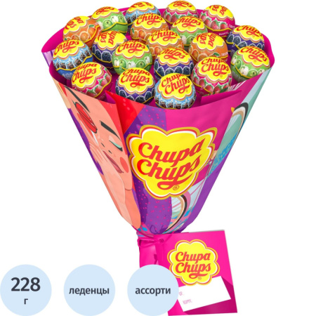 Карамель Chupa Chups Букет 228 г