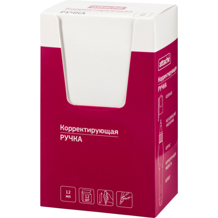 Корректирующая ручка Attache 12 мл (быстросохнущая основа)
