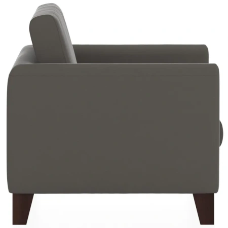 Кресло Берген серое (искусственная кожа)