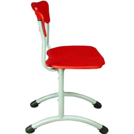 Стул ученический Stand UP (красный/серый, рост 3-5)