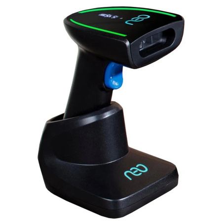 Сканер штрих-кода 2D беспроводной NEO X-210 W2D черный с подставкой