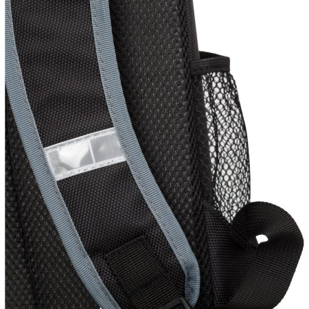 Ранец №1 School Light Team анатомический черный с двумя отделениями