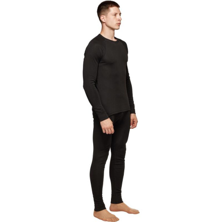 Термокальсоны Comazo мужские Activ-25 трикотаж полиэстер черные с  начесом (размер 56, рост 182)