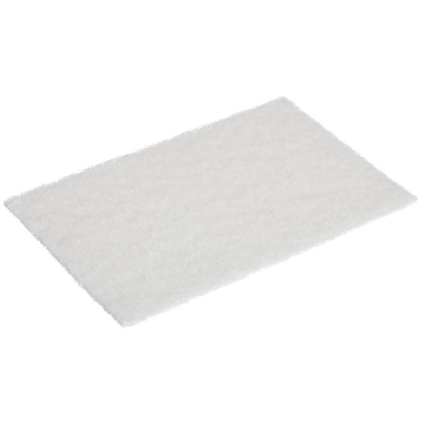 Пад ручной Taski Handpad Non Abrasive мягкий белый 225х150х5 мм 10 штук  в упаковке