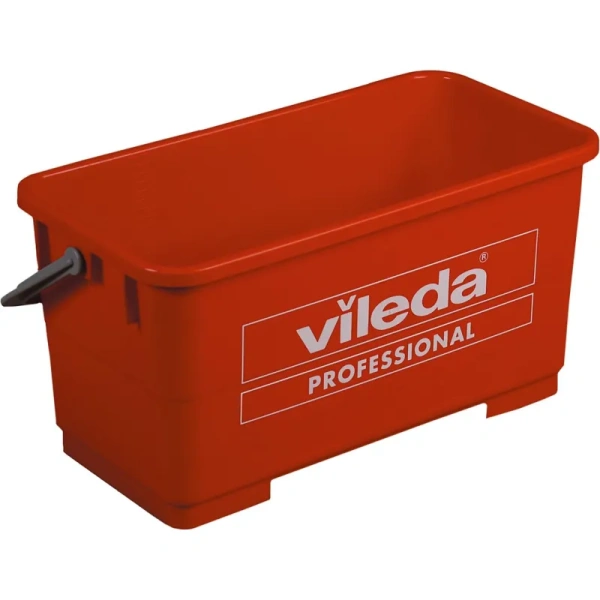 Ведро Vileda Professional Эволюшн 22 л пластик красное (ударопрочное)