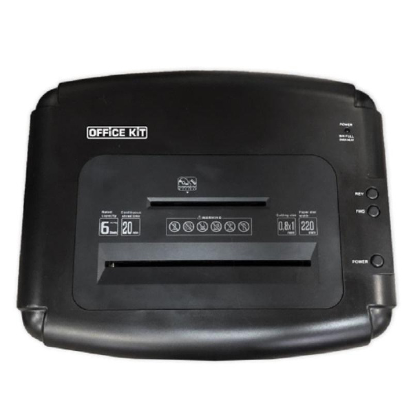Шредер (уничтожитель документов) Office Kit S180 7-й уровень секретности  объем корзины 32 л