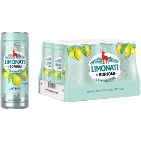 Напиток газированный Боржоми цитрус 0.33 л