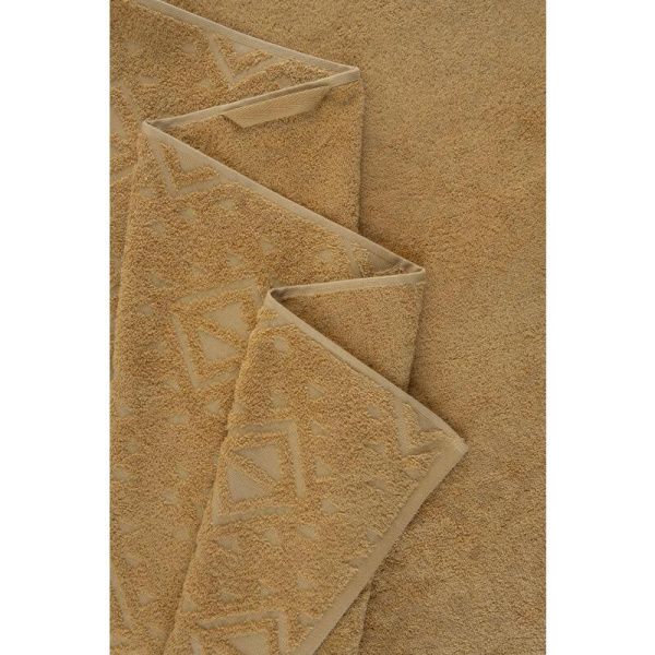 Полотенце махровое Jacquard 70х140 см 500 г/кв.м коричневое