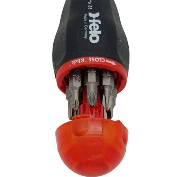 Отвертка Felo с набором бит (9 предметов, 37320805)