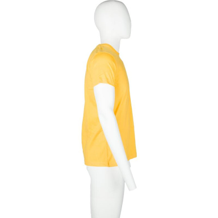 Футболка желтая короткий рукав 100% хлопок L (48-50) Футболка желтая короткий рукав 100% хлопок L (48-50)