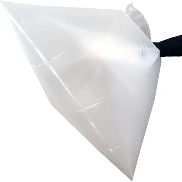 Мешки для мусора 200 л прозрачные (ПВД 50 мкм, 10 штук)