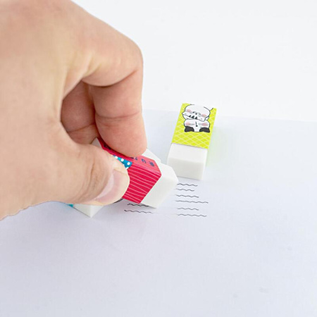 Ластик M&G So Many Cats ПВХ прямоугольный 43x18x12 мм